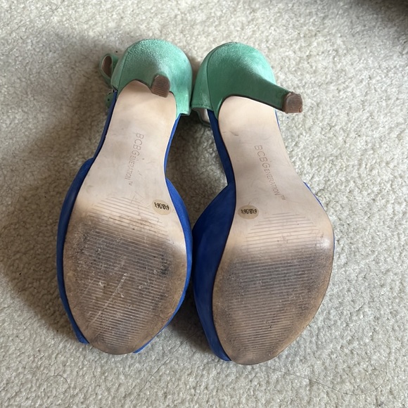 BCBGeneration color block open-toed heels - Picture 5 of 5